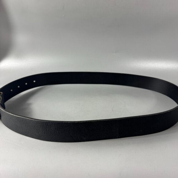 Harley Davidson Sequined Official Black Leather Belt, Size 38 - Picture 3 of 12